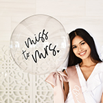 Bridal Balloons w/ Decal
