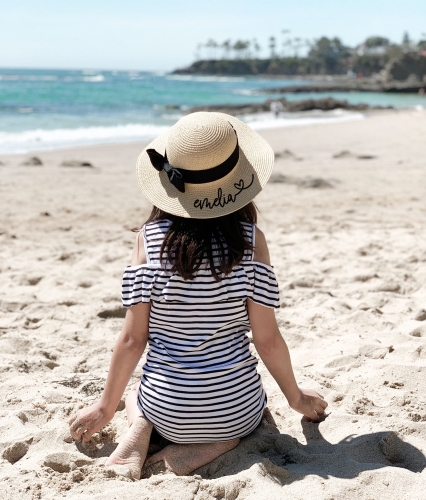 cute beach hats