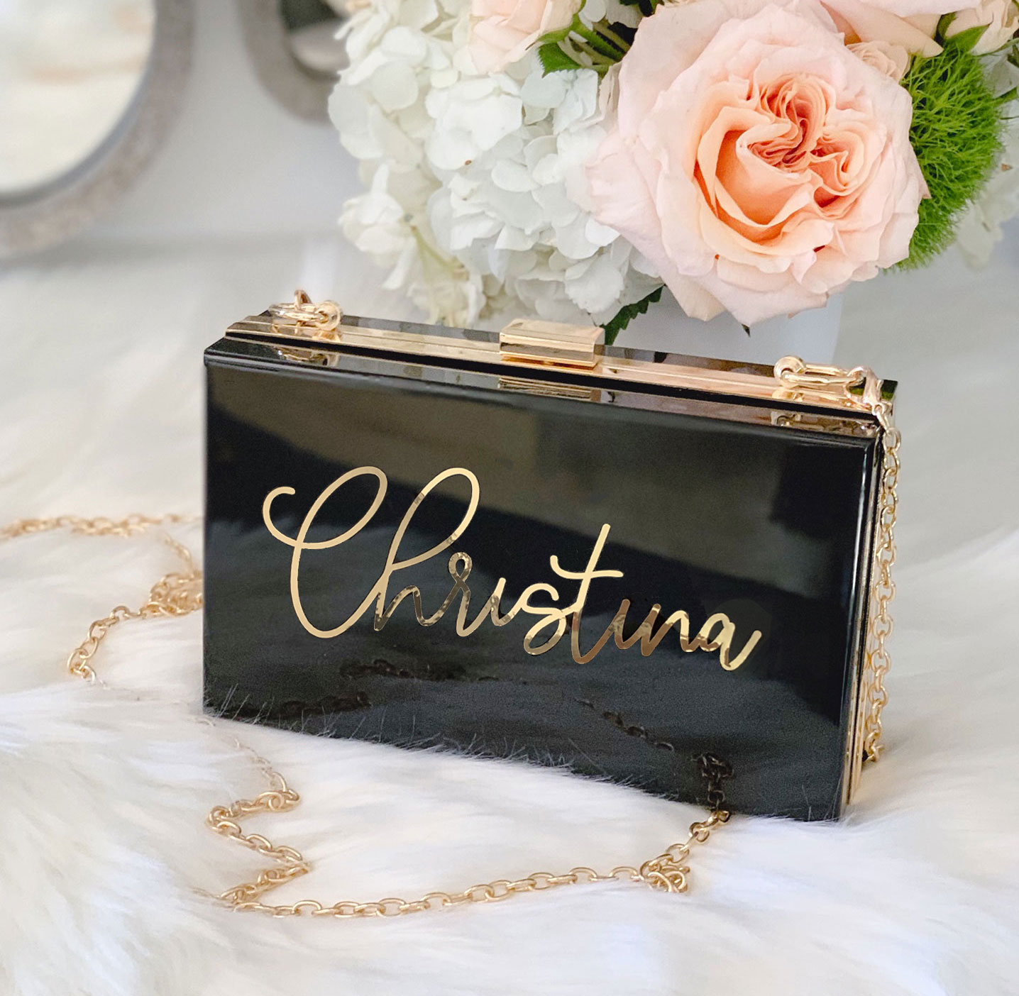 custom photo purse