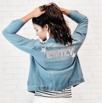Custom Sparkle Denim Jacket