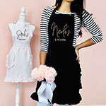 Personalized Ruffled Apron