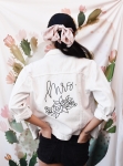 Bridal White Jean Jacket