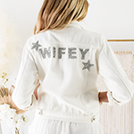 Sparkle Jean Jacket - Bridal