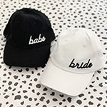Bride & Babe Baseball Caps
