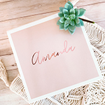 Pink Bridesmaid Gift Boxes