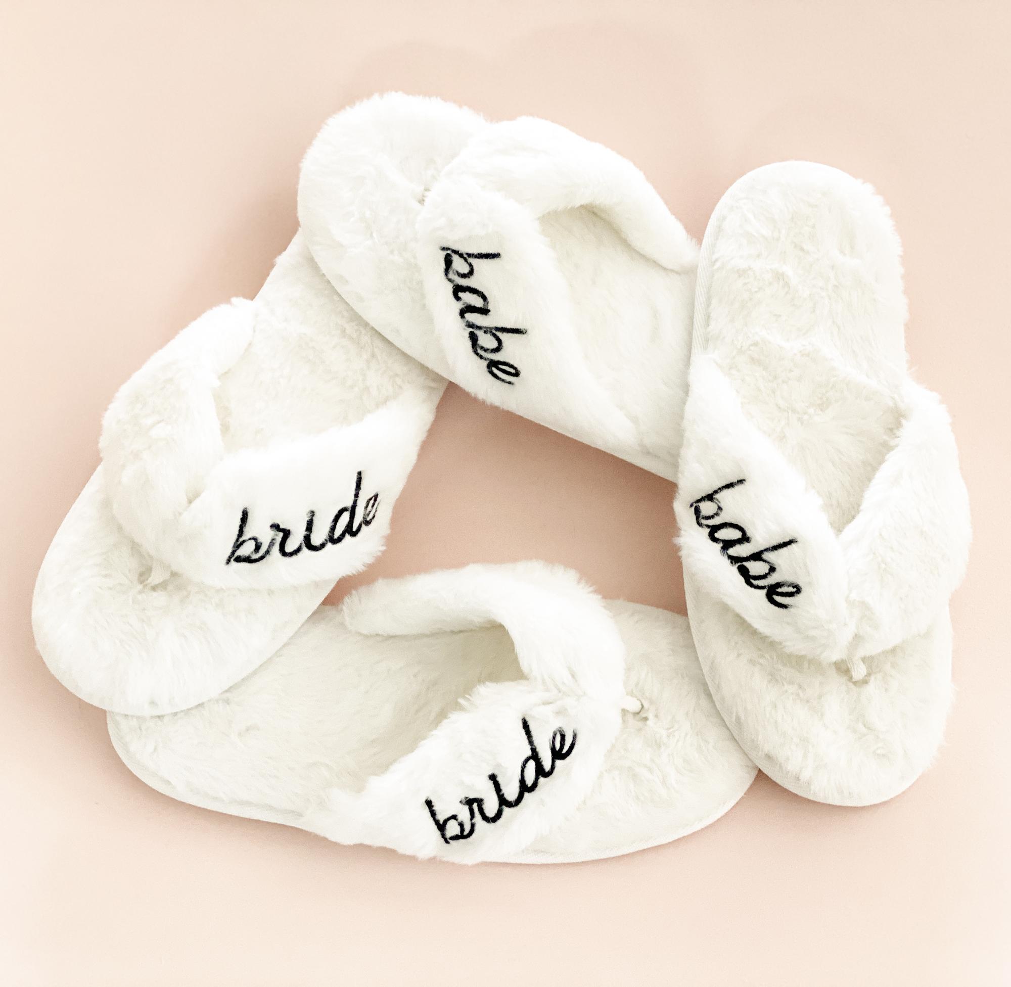 wedding flip flops for bridal party