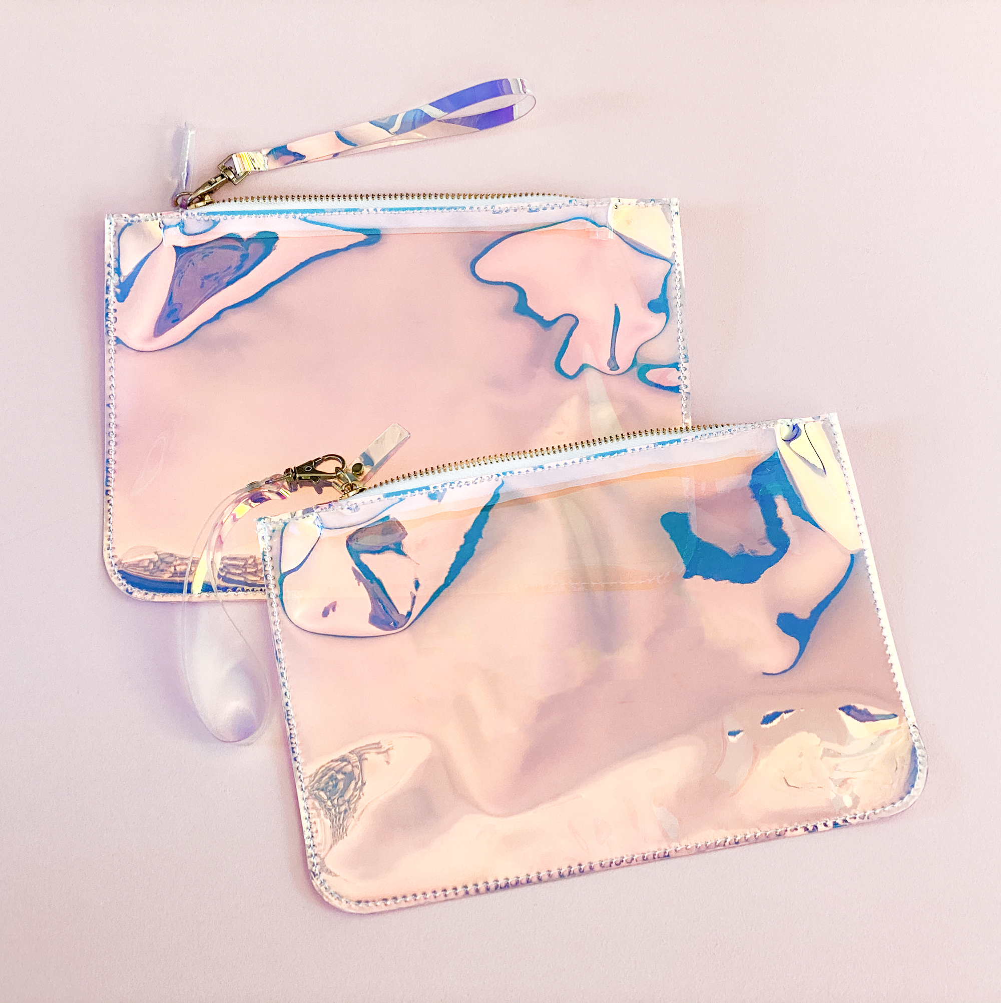Download Holographic Makeup Bag