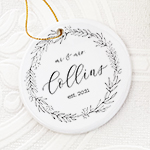 Personalized Round Ornament