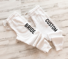 Custom Text Joggers