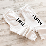 Custom Text Joggers