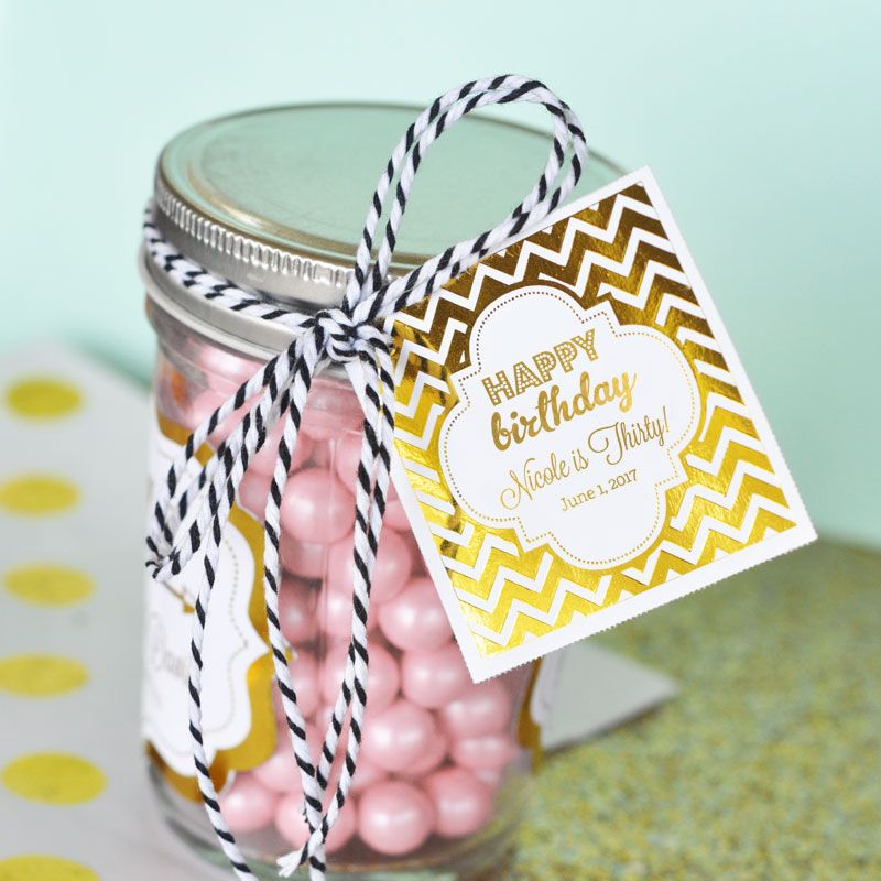 Party Favor Labels Template