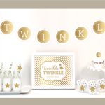 Gold & Glitter Twinkle Twinkle Party Kit