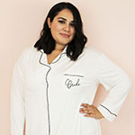 Plus Size Wedding Sleep Shirts