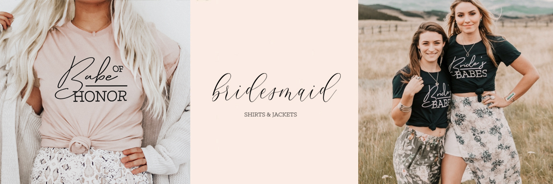 bridal party shirts cheap
