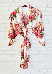 Boho Floral Robe