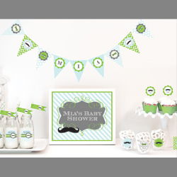 Little Man Party Kit
